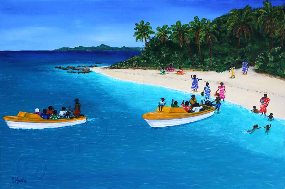 Painting of Vanuatu