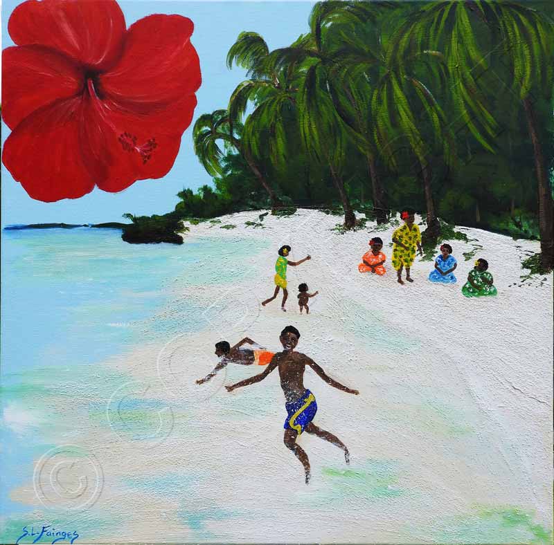 Painting of Vanuatu