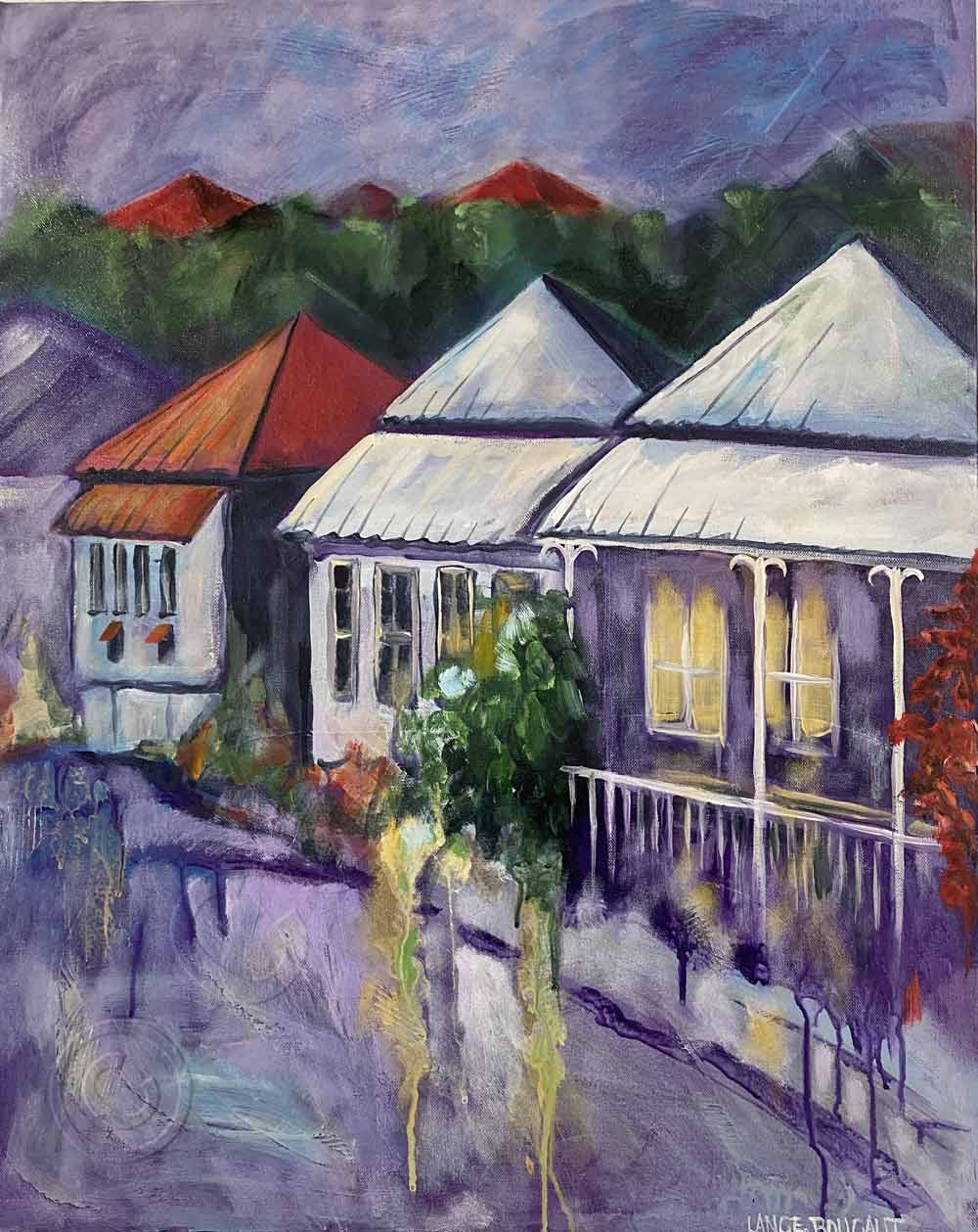 Painting of  Brisbane