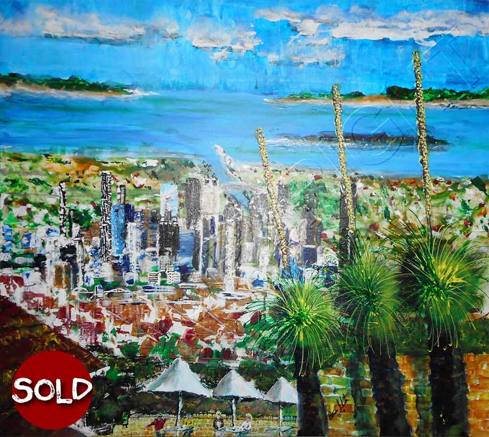 Painting of Brisbane